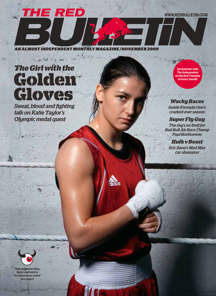 Katie Taylor cover from the Red Bulletin