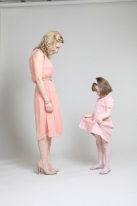 Fashion editor Jess Cartner-Morley and daughter Pearl