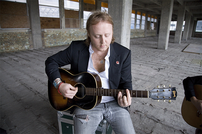 James McCartney,  performing 'Angel' part of The Old Vinyl Factory Sessions project.  The Old Vinyl Factory, in Hayes and Harlington West London, was once the home to the UK Music Industry.  Anyone who’s anyone from the vinyl era, had their records pressed and made there. With the sessions project we took an artist back to EMI’s factory to record a special sessions. 2 original songs and one cover version from the vinyl era. Watch many more on the official page: www.theoldvinylfactorysessions.com.