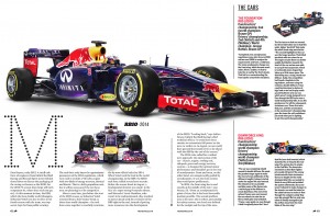 Red Bull Racing's Adrian Newey shot for the pages of the Red Bulletin magazine