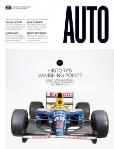 Cover of the FIA's Auto Magazine