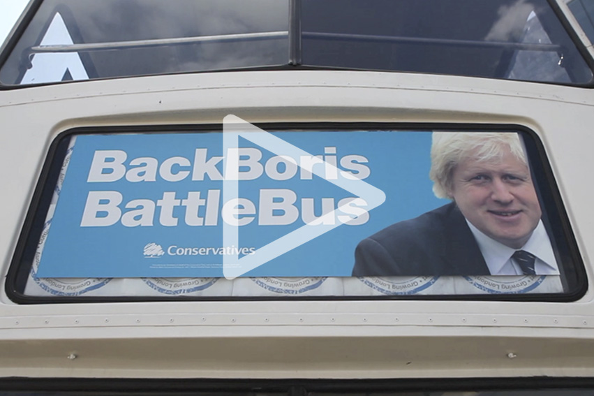 COMMERCIAL VIDEO  - London Mayor Boris Johnson, drops into The Old Vinyl Factory Hayes.