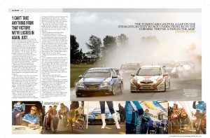 Tear sheet of feature from Car Magazine.