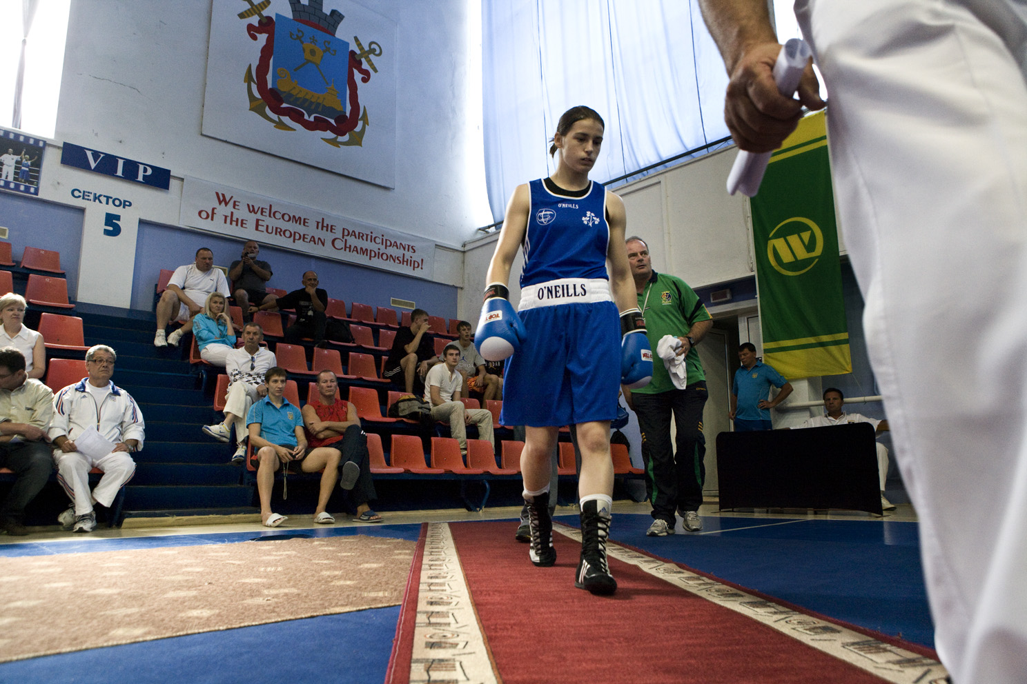 Womens European boxing championships in Nikolaev Ukraine shot for the Red Bulletin