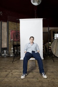 Actor, Comedian and Writer, Rob Brydon. Shot for the Guardian Weekend Magazine.