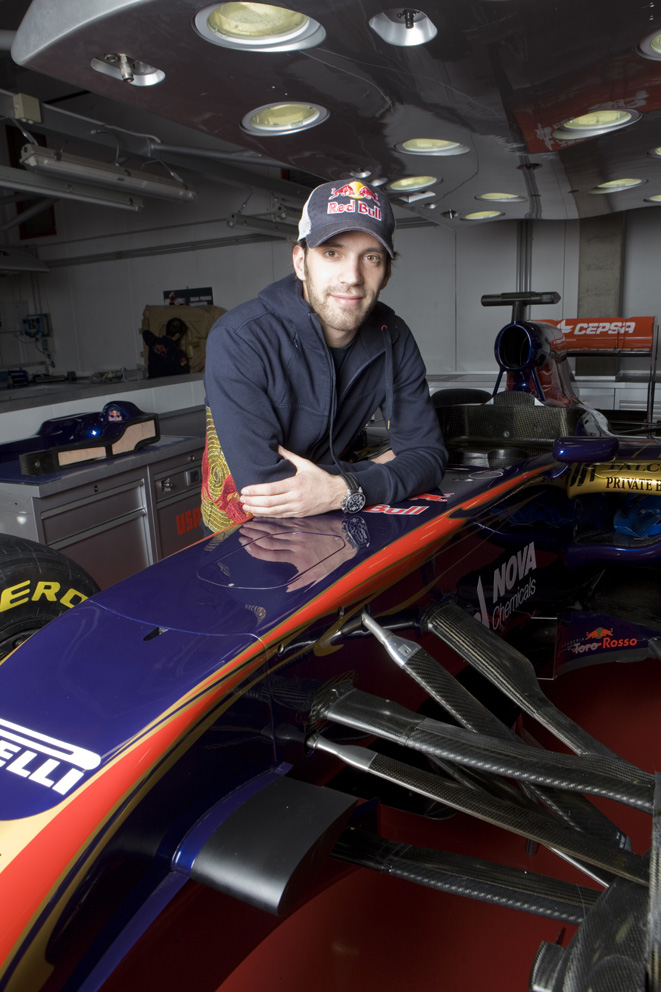Formula One Driver Jean-Eric Vergne