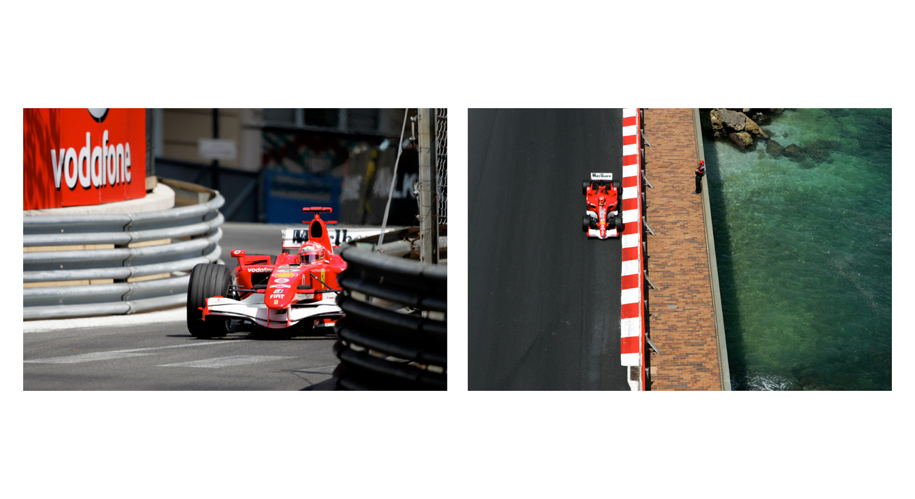 Michael Schumacher takes on the Monaco Street Curcuit 