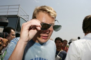 Mika Häkkinen the Finish (not from Hong Kong) ex F1 driver