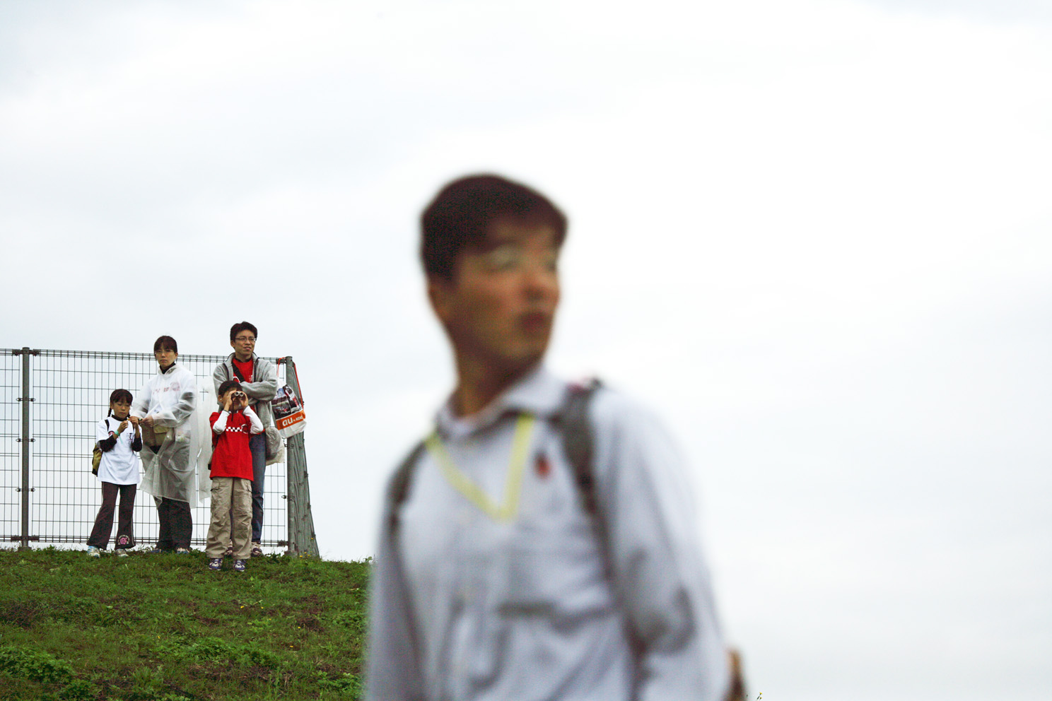 Fans at the Japanese Grand Prix