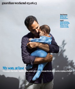 Yotam Ottolenghi, Israeli-born chef, cookery writer and restaurant owner shot for the Guardian Weekend Magazine.