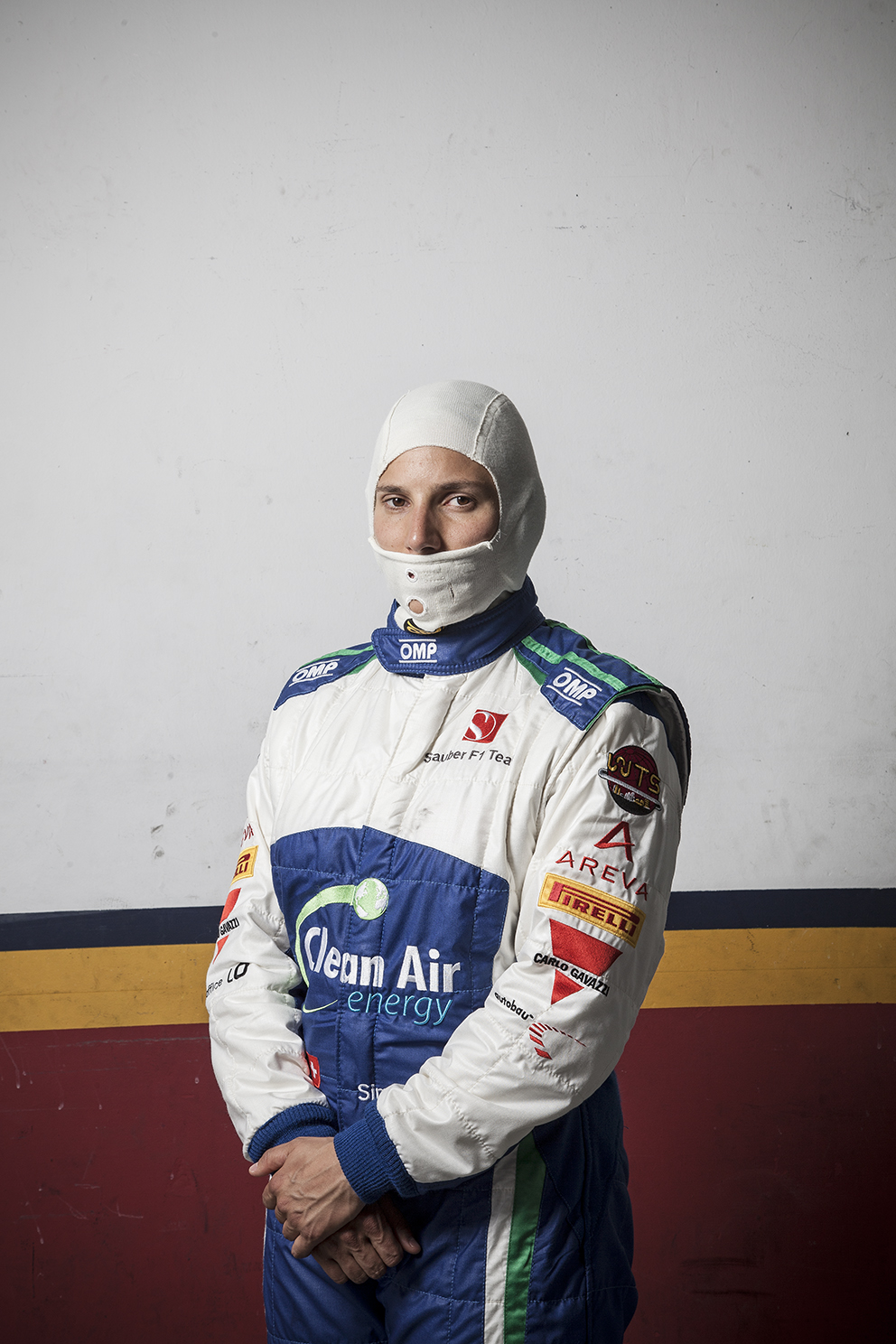 Female racing driver Simona di Silvestro testing in Spain with the Sauber Formula One Team