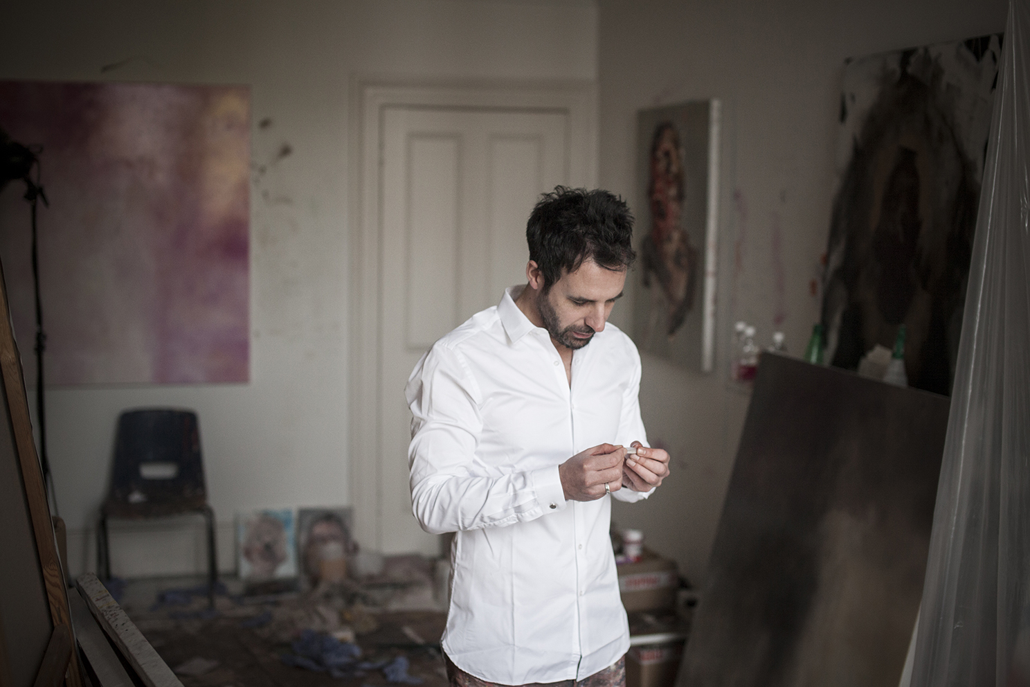 Contemporary artist and painter Antony Micallef